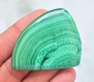 Cabochon de pierres précieuses Malachite, de haute qualité, ample, taille annuelle, pour bijoux, en vrac - Product Image 5