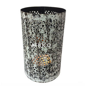 Bougie Votive Vintage en Métal avec Design Antique Premium Photophore Votive Grande Qualité Nouveau Arbre Design Bougeoirs - Product Image 3