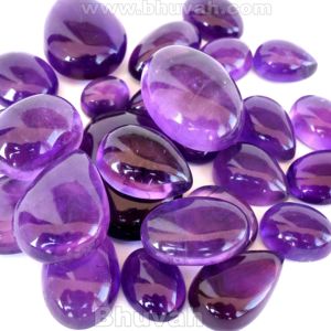 หินอเมทิสต์ธรรมชาติ,หิน Cabochon ทรงหลวมเครื่องประดับจำนวนมาก - Product Image 5