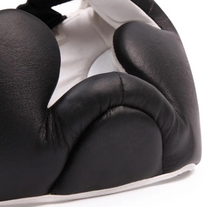 MMA — couvre-chef en cuir PU de haute qualité, protection buccale complète, protection de la tête, réaliser des barres lumineuses, casque pour boxe - Product Image 6