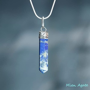 Premium Natural Quartz Crystal Pendants – Polished Single & Double Pointed Charms for Women, Girls & Kids (Wholesale) - Product Image 1