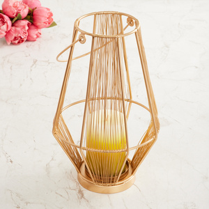 Lanternes de Ramadan de nouveau design en métal fait à la main pour la décoration de l'Aïd Décorations de table musulmanes élégantes - Product Image 5
