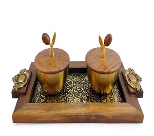 Bol à oiseaux en métal poli, parfait comme décoration, présentoir à fruits secs et cadeau pour les mariages - Product Image 4