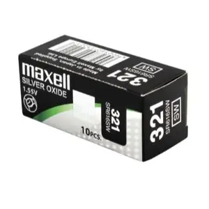 321 SR616SW硬币电池maxell