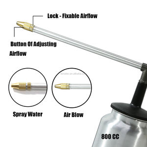 Pistola de Limpieza a Presión de Aleación de Aluminio LEMATEC de Alta Presión 6.2 bar/90 psi, Herramienta para Limpiar Aceite de Motor, 800 ml, Hecho en Taiwán - Product Image 2
