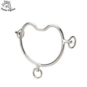 พริโม Equine PE-9106เยอรมัน Sier chifney บิตเหล็กสำหรับแข่งม้าขี่ม้าขี่ม้าแบบตะวันตกที่ทนทาน - Product Image 5