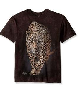 Camiseta personalizada 100% de algodón orgánico para hombre, antiarrugas, antiencogimiento, transpirable e impresa con diseño de animales en cualquier color - Product Image 3