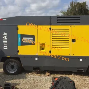 Boren Een Borewell Gebruik Atlas Copco Xrv 1200 Compressor