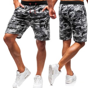 Shorts de sport décontractés pour hommes, imperméables, respirants, écologiques, séchage rapide, pour la randonnée, la course à pied, avec cordon de serrage et fermeture frontale unie - Product Image 1