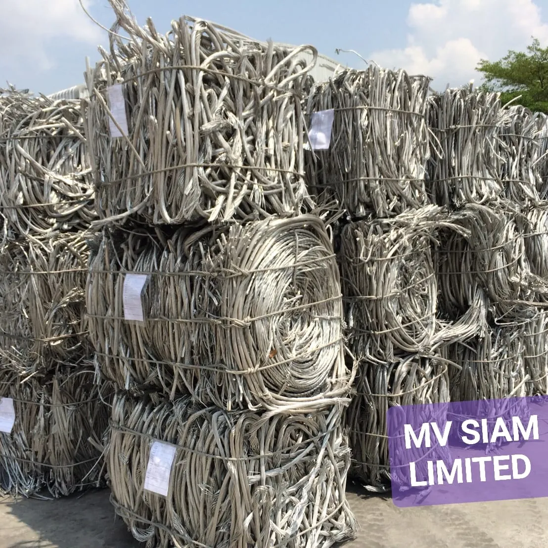 Aluminum Wire Scrap Purity 99% Hight Quality Cheap Price Origin Thailand