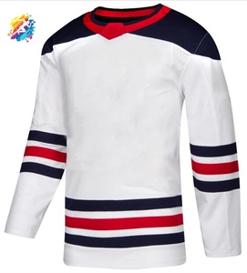 Maillots de hockey vierges sublimés personnalisés à motif camouflage pour hommes et femmes, tailles XXL, XXXL, XXS, avec logo OEM, vente en gros à prix abordable - Product Image 6