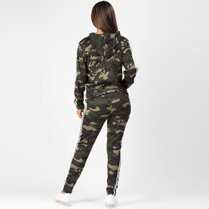 Conjunto Deportivo Ecológico para Mujer, Elástico en 4 Direcciones, con Sudadera con Capucha y Leggings, 2 Piezas (Poliéster/Algodón) - Product Image 4