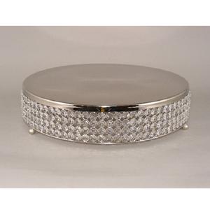 Handmade <b>Decorative</b> Hotel Home Restaurant Crystal Beaded Serving Metal <b>Tray</b> With <b>Silver</b> Plated Finishing Tableware Serving <b>Tray</b> - Product Image 5