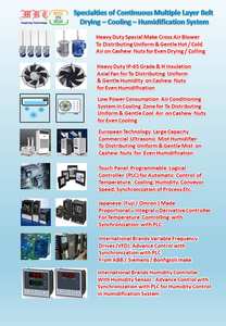 เม็ดมะม่วงหิมพานต์อบแห้งอัตโนมัติระบบทำความเย็นความชื้น - Product Image 5