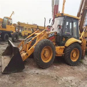 USED Good condition JCB Backhoe Loader 4CX Sell/Cheap Price Used 3CX Backhoe JCB Brand With Jack Hammer