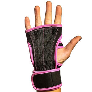 Haute qualité femmes entraînement Cross Fit entraînement sans doigts haltérophilie Gym Fitness gants pour Gym exercice produits disponibles. - Product Image 3
