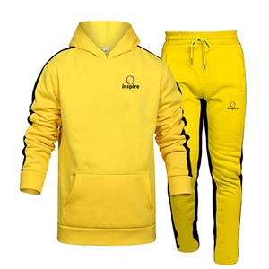 Survêtement multicolore pour hommes, équipement de Fitness, en molleton, respirant, vêtements d'automne, vente en gros, - Product Image 5