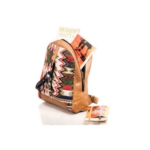 LW-mochila de cuero de alta calidad para mujer, bolso escolar hecho a mano - Product Image 5