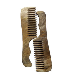 Peigne en bois d'acacia naturel, pour maison hôtel, vente en gros, offre spéciale - Product Image 3