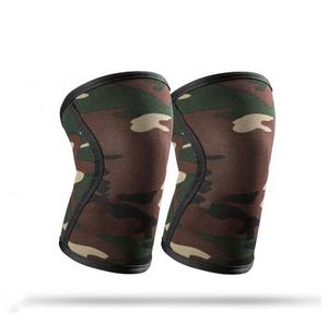 Genouillère en néoprène, taille logo personnalisé OEM, manchon élastique pour le genou, 5-9mm, pièces - Product Image 5