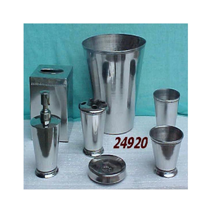 Accesorios de baño de acero inoxidable Juegos de baño martillado - Product Image 1