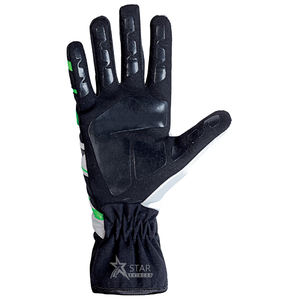 Guantes de carreras transpirables para conducción de kart, accesorios personalizados para kart, bordado, OEM, proveedor de paquistaní - Product Image 2