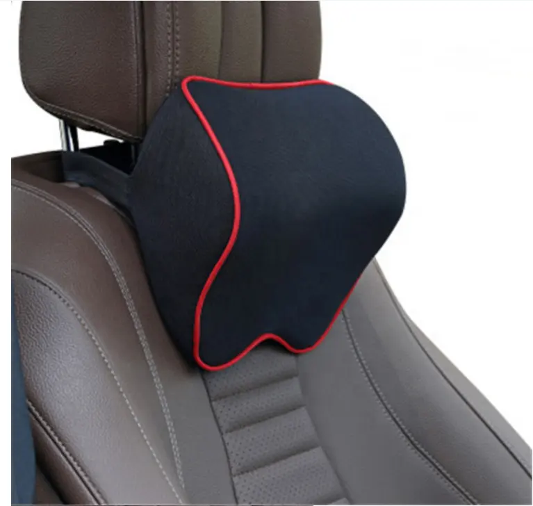 Hot Sale High Density Memory Foam Auto Car Neck car pillow headrest Cushion For Neck Pain Relief
