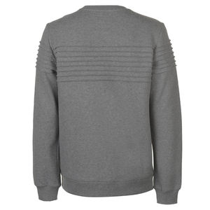 OEM-Sudadera de algodón 100% Unisex, ropa para parte superior masculina, lisa, con cuello redondo, venta al por mayor - Product Image 3