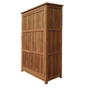 สวนกลางแจ้งไม้ตู้เก็บของขนาดใหญ่เฟอร์นิเจอร์อินโดนีเซีย - Product Image 1