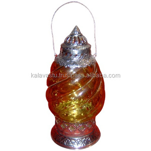 La mejor calidad Kalavastu, cristal decorativo hecho a mano, soporte para velas colgantes, acabado de Color, decoración del hogar, portavelas, farolillos, tarros - Product Image 1