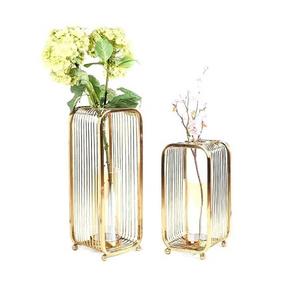 Support à fleurs en fer blanc en vrac, forme et taille personnalisées, centre de table pour accessoires de décoration de mariage - Product Image 2