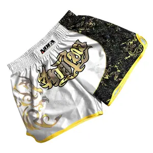 Mma Shorts Kick Boxing Muay Thai Printed Boxing Shorts Men Kickboxing Sports Training Fight Wear boxing shorts