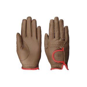Vente chaude en cuir véritable plus haute adhérence équestre multifonctionnel gants d'équitation pour dames hiver gants de course en plein air - Product Image 1