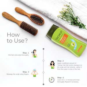 Shampooing et crème de contrôle de la chute des cheveux, yase Trichup, riche avec Amla bcurj et alice, aide à réduire la chute des cheveux et raffermir les cheveux - Product Image 5