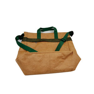 Eco Friendly Crossbody Tote <b>Bag</b> With Detachable Shoulder Strap <b>Medium</b> <b>Size</b> Yellow Green Handle Daily Shopping <b>Bag</b> - Product Image 3