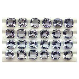5mm Cushion Cut Natural IOLITE Wholesale Factory Price High Quality Faceted Loose Gemstone Per Piece | NATURAL IOLITE | - Product Image 3