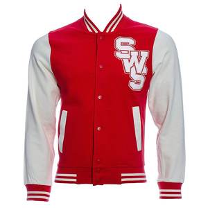 Rose Madder GANTS City Meilleure qualité Melton Wool Varsity Jackets Satin Cotton Letterman Jacket Pocket Comprend XS Winter Coat - Product Image 2