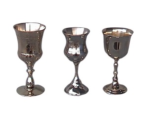 Calices en laiton plaqué argent led gratuit, calice en laiton, verre à vin, liqueur, luxe, gobelet Unique pour fête - Product Image 2