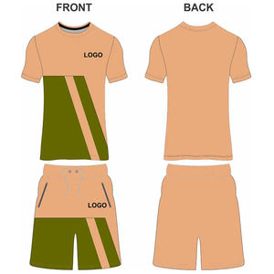 เสื้อยืดกางเกงขาสั้นสำหรับผู้ชายชุดเสื้อยืดกางเกงขาสั้นสำหรับฤดูร้อนชุดกางเกงขาสั้นออกแบบโลโก้ได้ตามที่ต้องการสำหรับผู้ชาย - Product Image 1