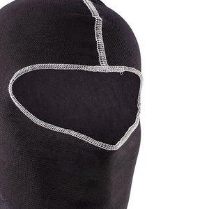 Pasamontañas de Invierno de Punto Negro de Alta Calidad con Logotipo Personalizado, Capucha para Casco Deportivo para Ciclismo, Montañismo y Uso Diario - Product Image 3