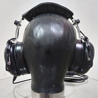Casque d'aviation de casque volant d'aviation de pilote bon marché (casque de pilote antibruit)