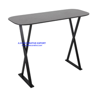 Table de Console d'angle de luxe en verre, Base décorative en acier inoxydable, Table de Console de salon