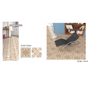 Carrelage en marbre blanc émaillé poli jet d'encre carreaux en céramique 40x40cm - Product Image 6