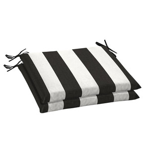 Funda de Cojín para Exteriores, Tamaño Personalizado, Rayas Blancas y Negras, Funda de Almohada Duradera, Repuestos para <span class=keywords><strong>Cojines</strong></span> de Patio - Product Image 3