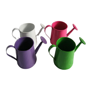 Handmade Galvanized Flower Watering <b>Can</b> Set Of 6 Different Shape And Size Garden Flower <b>Water</b> <b>Can</b> By Home Arts - Product Image 2
