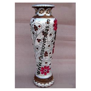 Florero decorativo de madera de diseño tallado tradicional para cumpleaños, bodas, fiestas y eventos - Product Image 2