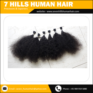 Cabello humano indio Remy natural 100% de alta calidad al por mayor de trama única - Product Image 5