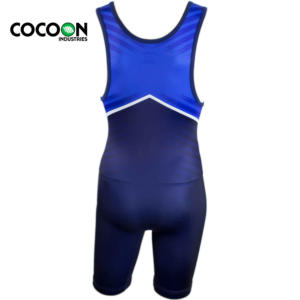 Justaucorps de lutte une pièce, impression par sublimation intégrale, vêtements de compression athlétique pour l'entraînement et la compétition - Product Image 2