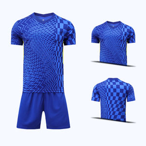 Conjunto de jersey de fútbol personalizado para hombre, ropa deportiva para fútbol, kit de uniformes, venta al por mayor, nuevo - Product Image 4