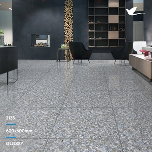 Carrelage mural en porcelaine marron, en céramique, brillant et moderne, conception, nouveau, 600x600mm, 600x1200mm - Product Image 3